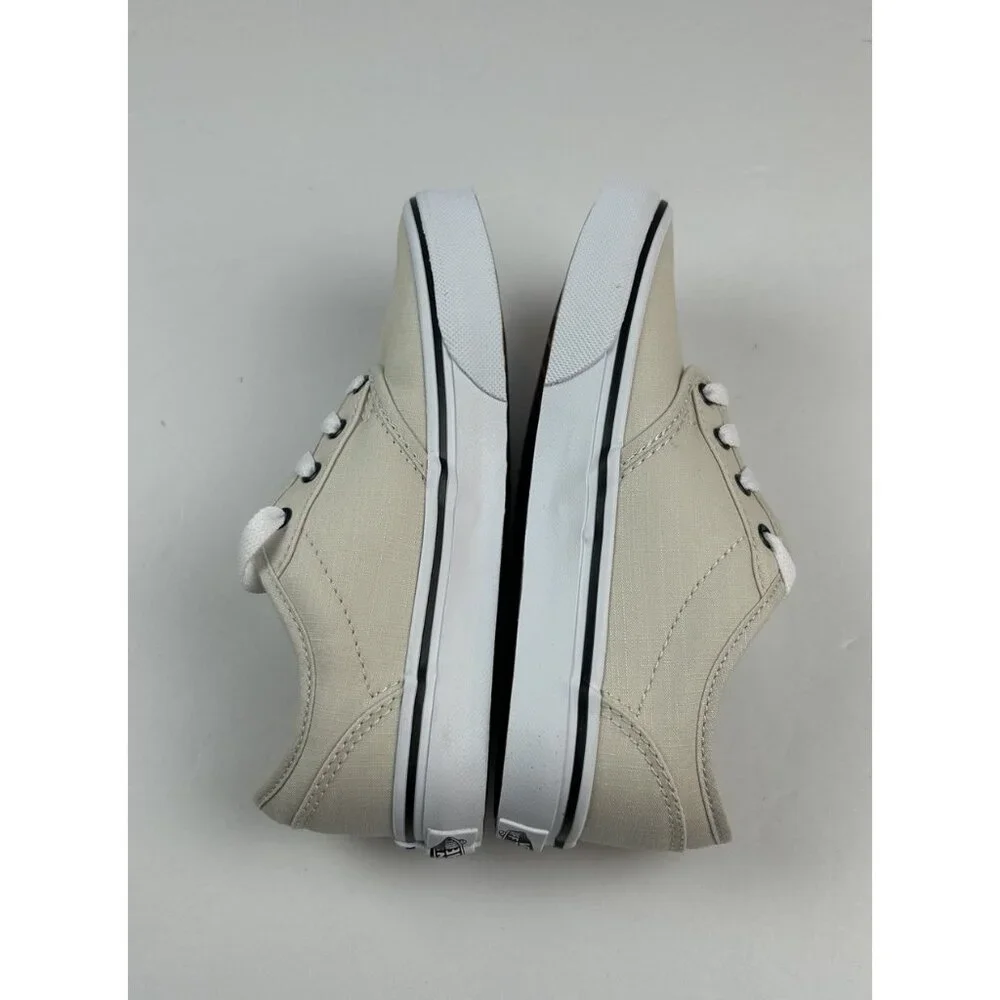 NIB Vans Atwood Woven Turtledove Sneakers Boy's Size 2 - Picture 8 of 10